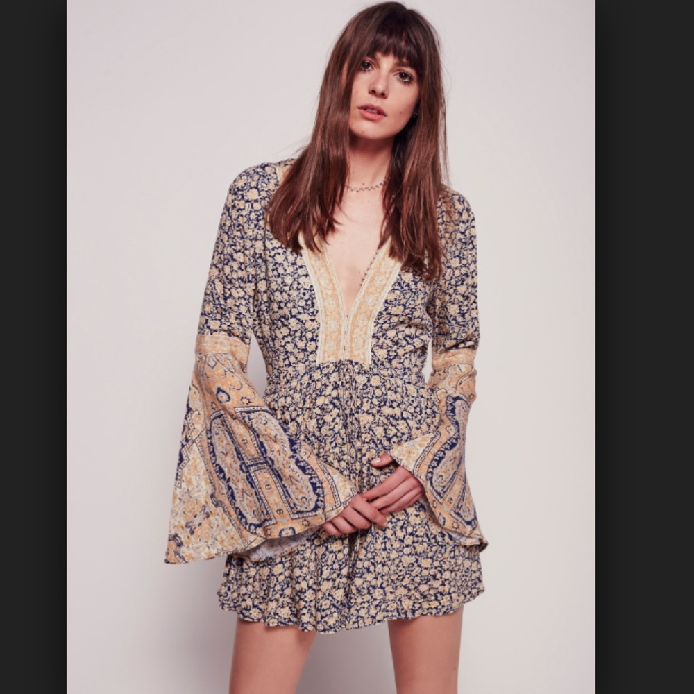 Free People Once Upon A Summertime Romper